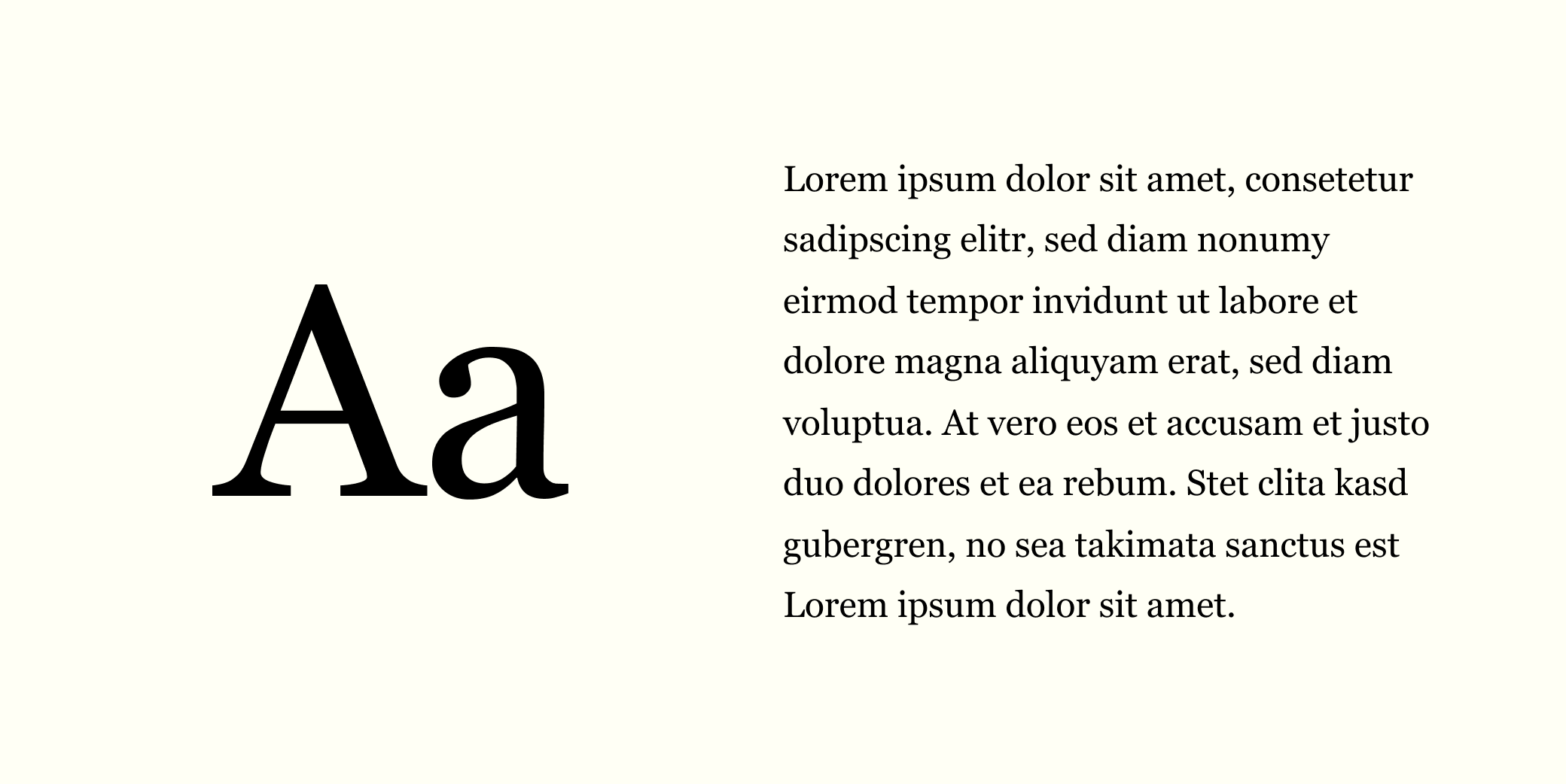Die readii App setzt für Fließtexte auf die Schriftart Georgia